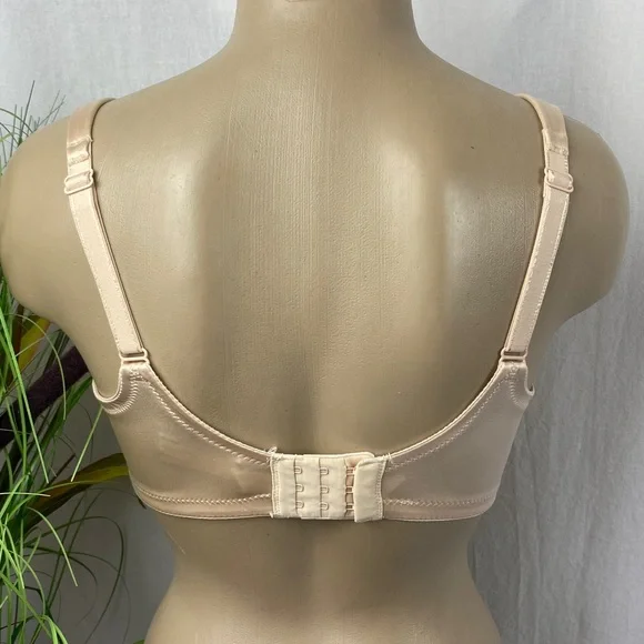 Soma Nude Sensuous Sides 1” Minimizer Lightly Lined Underwire Bra 34DD - Picture 2 of 5